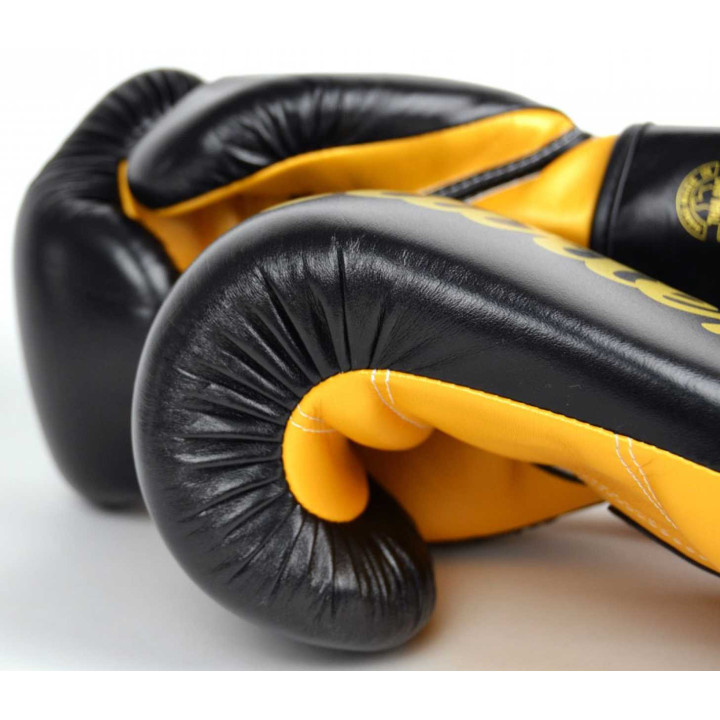 Fairtex BGV18 Nyrkkeilyhanskat - Musta/Kulta - Fairtex - Fairtex nyrkkeilyhanskat - kuva 3
