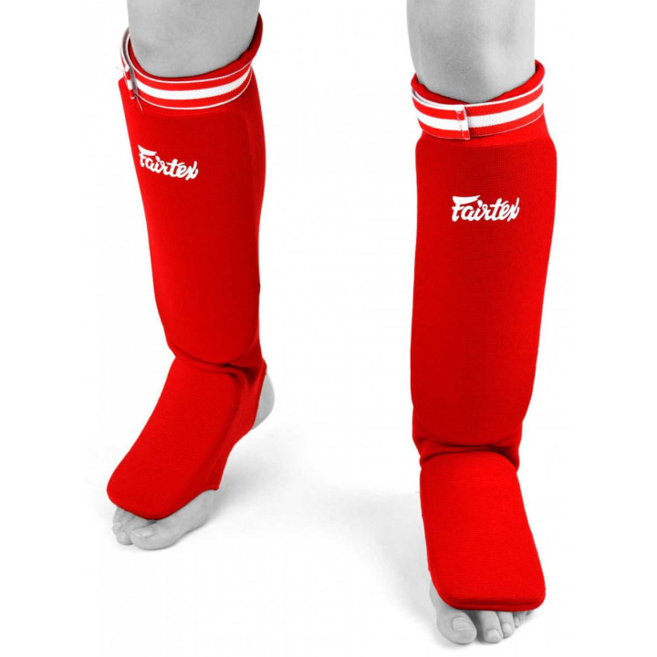 Fairtex SPE1 Elastic Competition Shin Guard - Fairtex - Fairtex shin and foot protectors - image 3