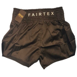Fairtex Muaythai Slim Cut shortsit BS-Micro - Musta - Fairtex - Fairtex shortsit - kuva 1