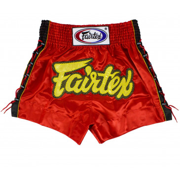 Fairtex Nordic|Fairtex Muaythai shorts - BS0602 Red|€45.00|Fairtex|Fairtex