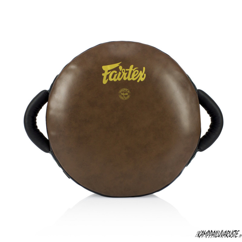 Fairtex Nordic|Fairtex LKP2 Donut Pad Vintage Brown|€135.00|Fairtex|Kick shields