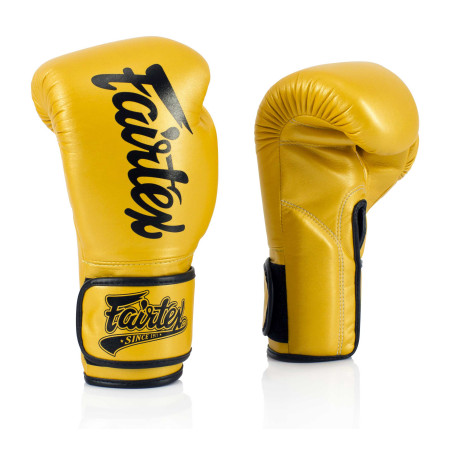 Fairtex BGV18 Super Sparring hanskat - Kulta