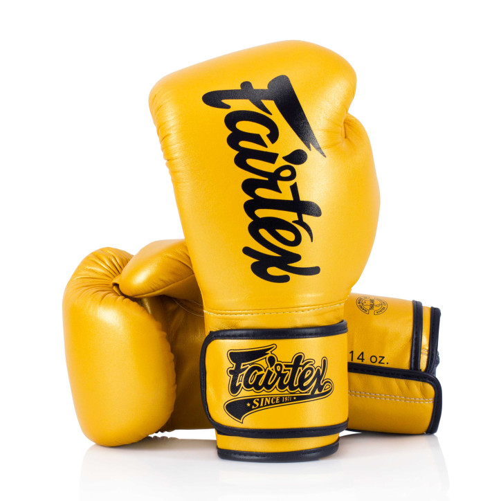 Fairtex BGV18 Super Sparring Gloves - Gold