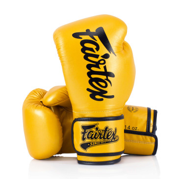 Fairtex Nordic|Fairtex BGV18 Super Sparring handskar - Guld|130,56 €|Fairtex|Fairtex Boxnings handskar