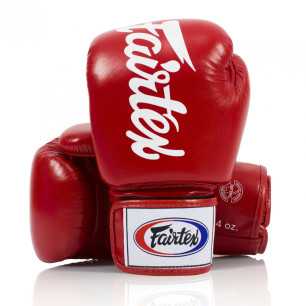 Fairtex BGV19 Tight-Fit Boxhandskar - Röd till ett lågt pris TJJS Kamppailuvaruste Oy snabb leverans