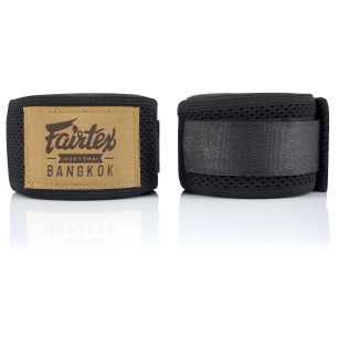 Fairtex HW4 Bangkok Mesh Hand Wraps 4,5m - Svart till ett lågt pris TJJS Kamppailuvaruste Oy snabb leverans