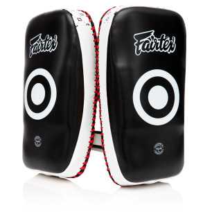 Fairtex KPLC2 - Standard Thai Kick Pads "Boomerang Style" at a low price TJJS Kamppailuvaruste Oy fast delivery