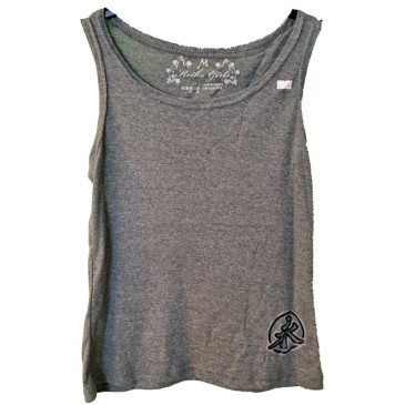 Fairtex Nordic|Keiko women's sleeveless T-shirt gray|€20.00|Keiko|Women's T-shirts and other textiles