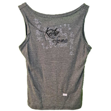 Fairtex Nordic|Keiko women's sleeveless T-shirt gray|€20.00|Keiko|Women's T-shirts and other textiles