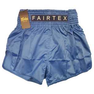 Fairtex Muaythai Slim Cut shortsit BS-Micro - Sininen edulliseen hintaan TJJS Kamppailuvaruste Oy nopea toimitus