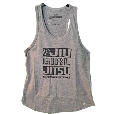 Fairtex Nordic|Keiko Jiu Jitsu women's sleeveless T-shirt gray|€20.00|Keiko|Women's T-shirts and other textiles