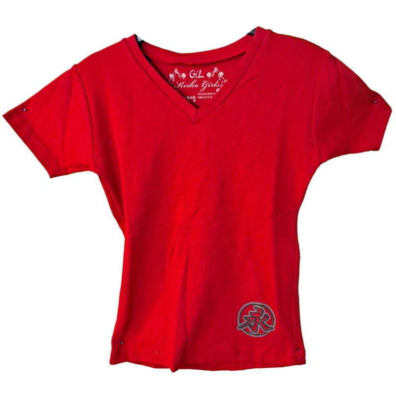 Fairtex Nordic|Keiko women's T-shirt Red|€20.00|Keiko|Women's T-shirts and other textiles