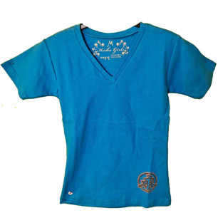 Keiko women's T-shirt Blue