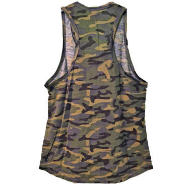 Fairtex Nordic|Keiko women's sleeveless T-shirt Green Camo|€20.00|Keiko|Women's T-shirts and other textiles