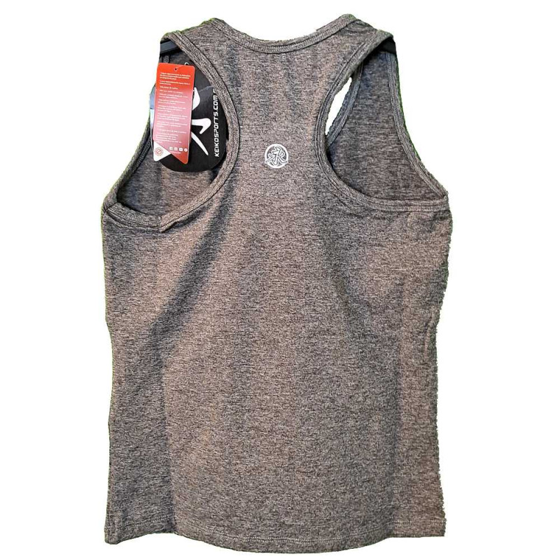 Fairtex Nordic|Keiko Fit women's sleeveless T-shirt Gray|€29.00|Keiko|Women's T-shirts and other textiles