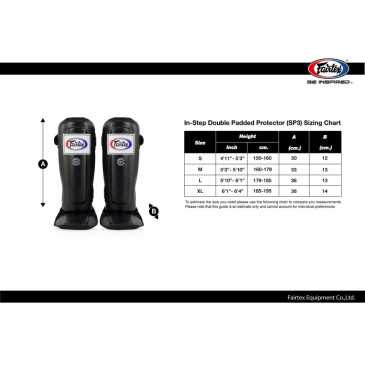 Säärisuojat Fairtex SP3 - Tuplasuoja edulliseen hintaan TJJS Kamppailuvaruste Oy nopea toimitus