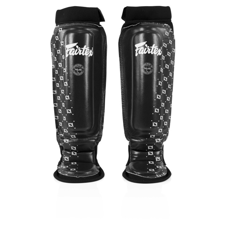 Fairtex SP6 - Svart neopren MMA benskydd