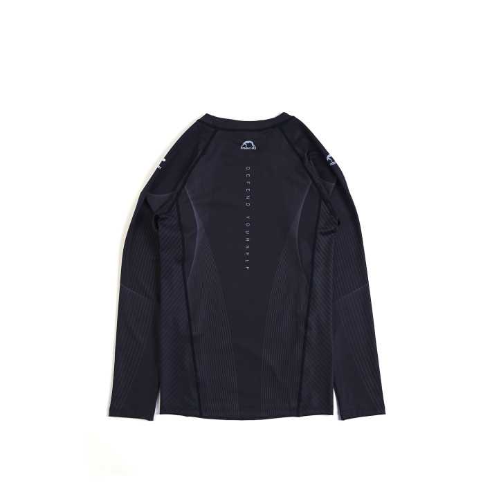 MANTO long sleeve rashguard FLOW black