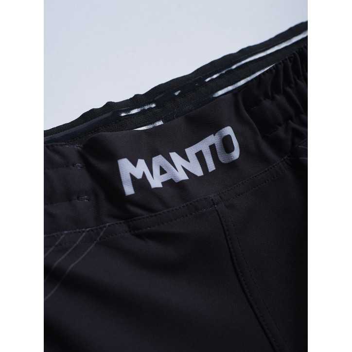 MANTO fight shorts FLOW black